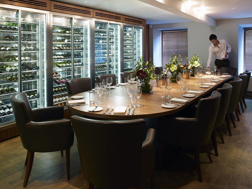 Malmaison Cheltenham Restaurace fotografie